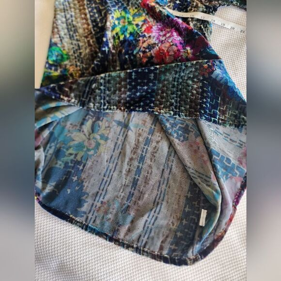 Floral Multicolor Women's Dress - Picture 8 of 9